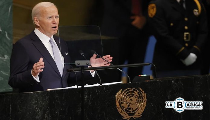 Biden denuncia ante la ONU que Rusia quiere borrar a Ucrania del mapa